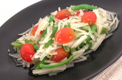 Green Papaya and dressing