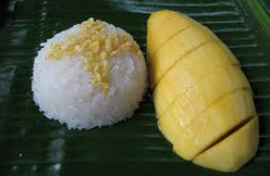 Mango with sticky rice